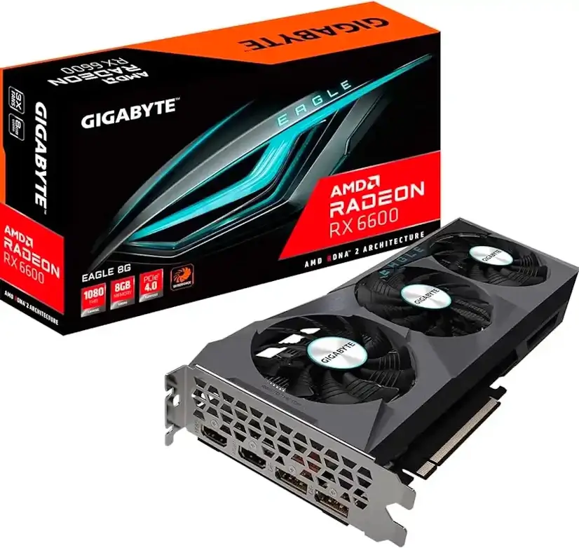 Montaje Tarjeta Gráfica AMD Radeon RX Barajas Montaje Tarjeta Gráfica AMD Radeon RX